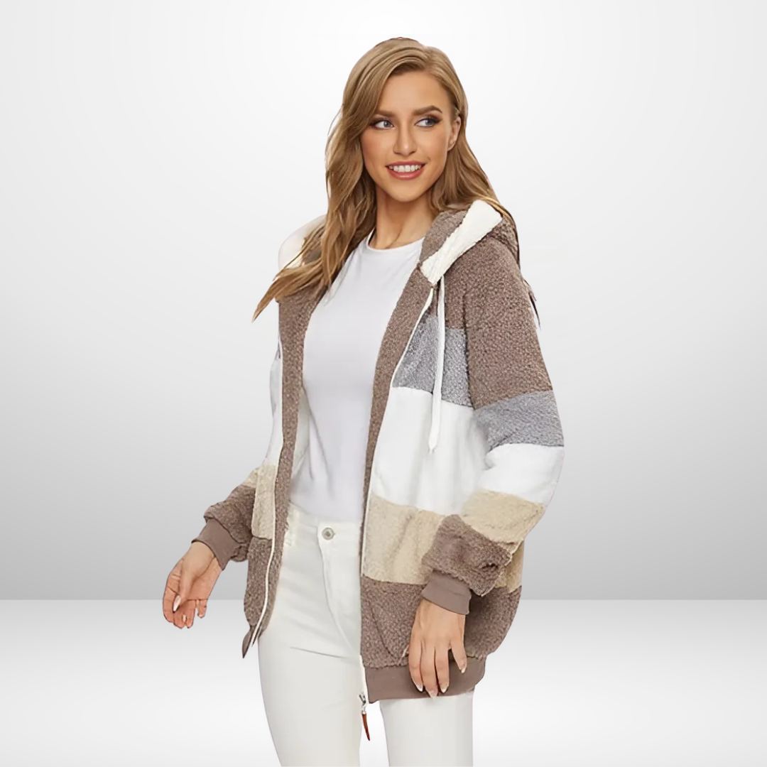 Faux Fur Hooded Jacket