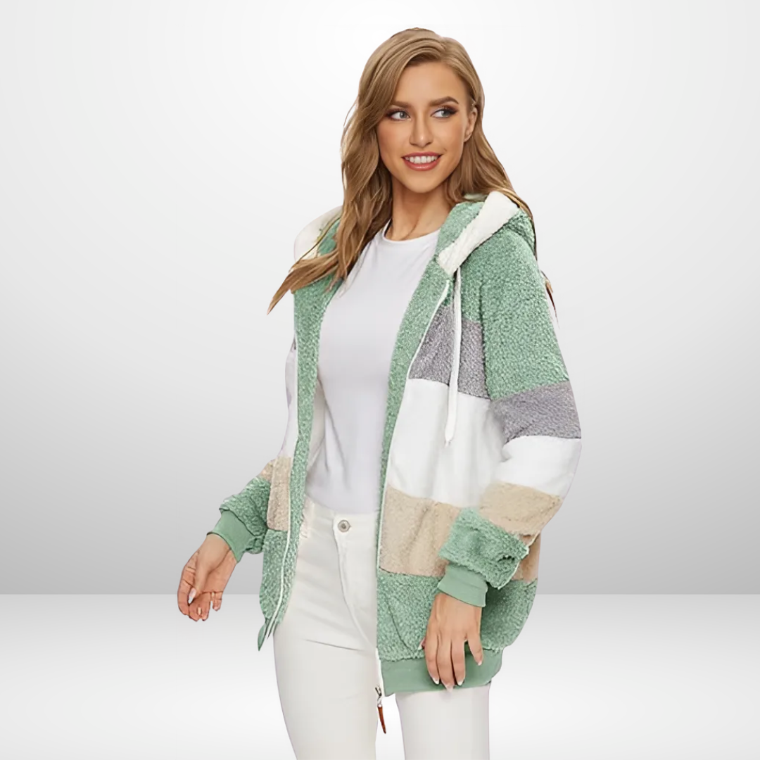 Faux Fur Hooded Jacket