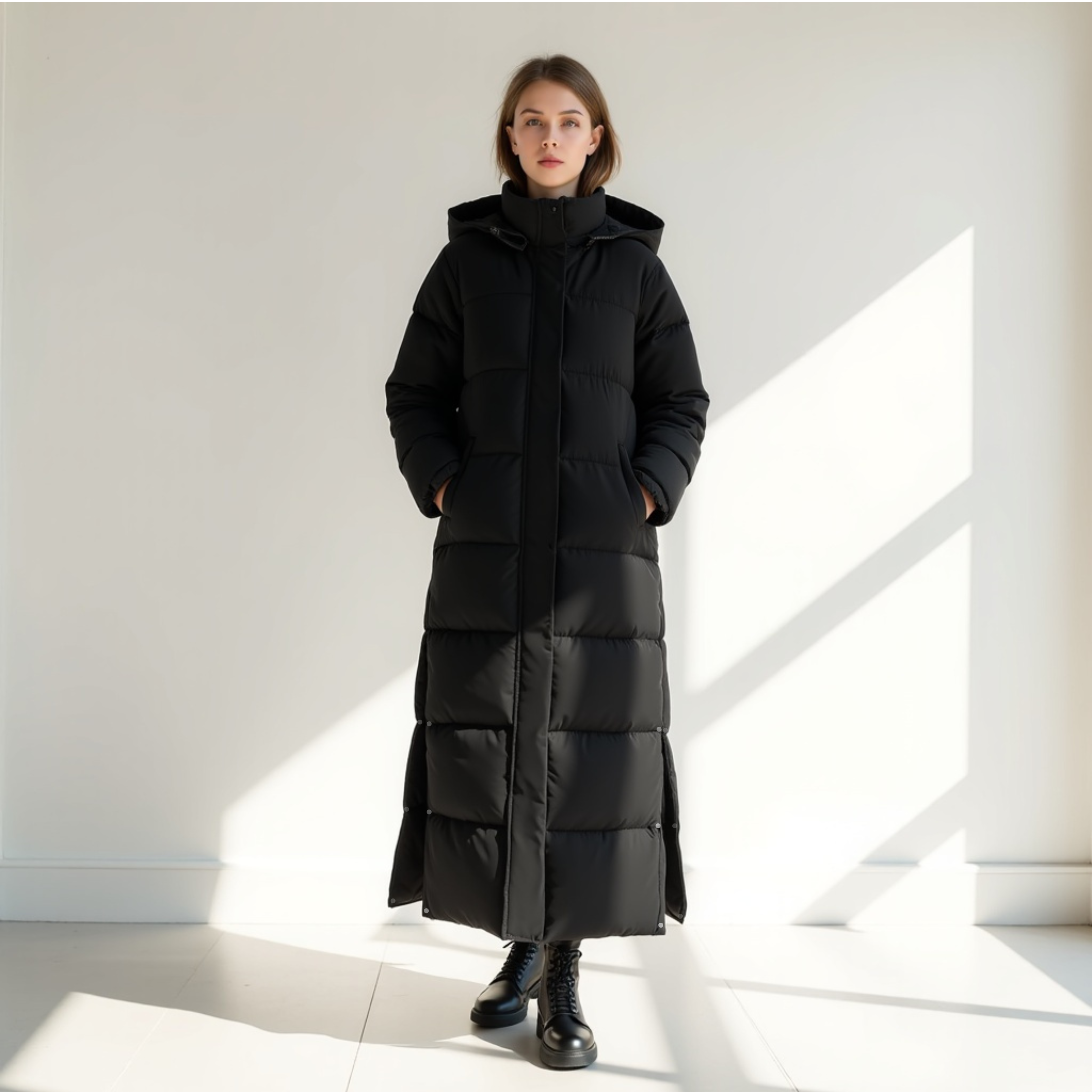 Long Puffer Coat