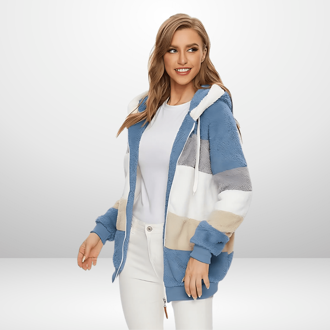 Faux Fur Hooded Jacket