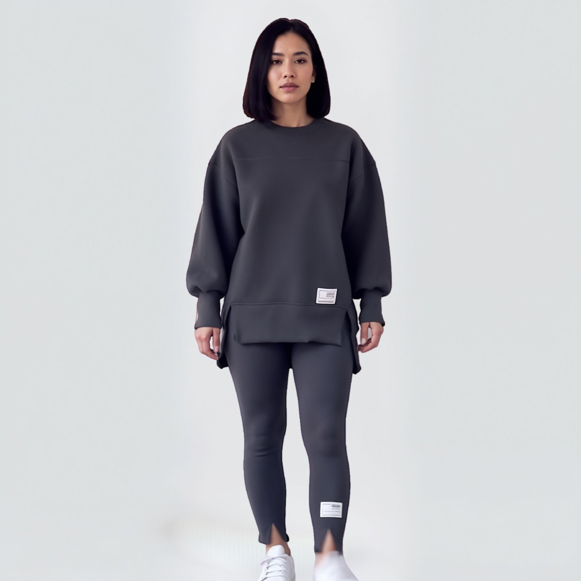 Oversized Sweatshirt and Leggings Set