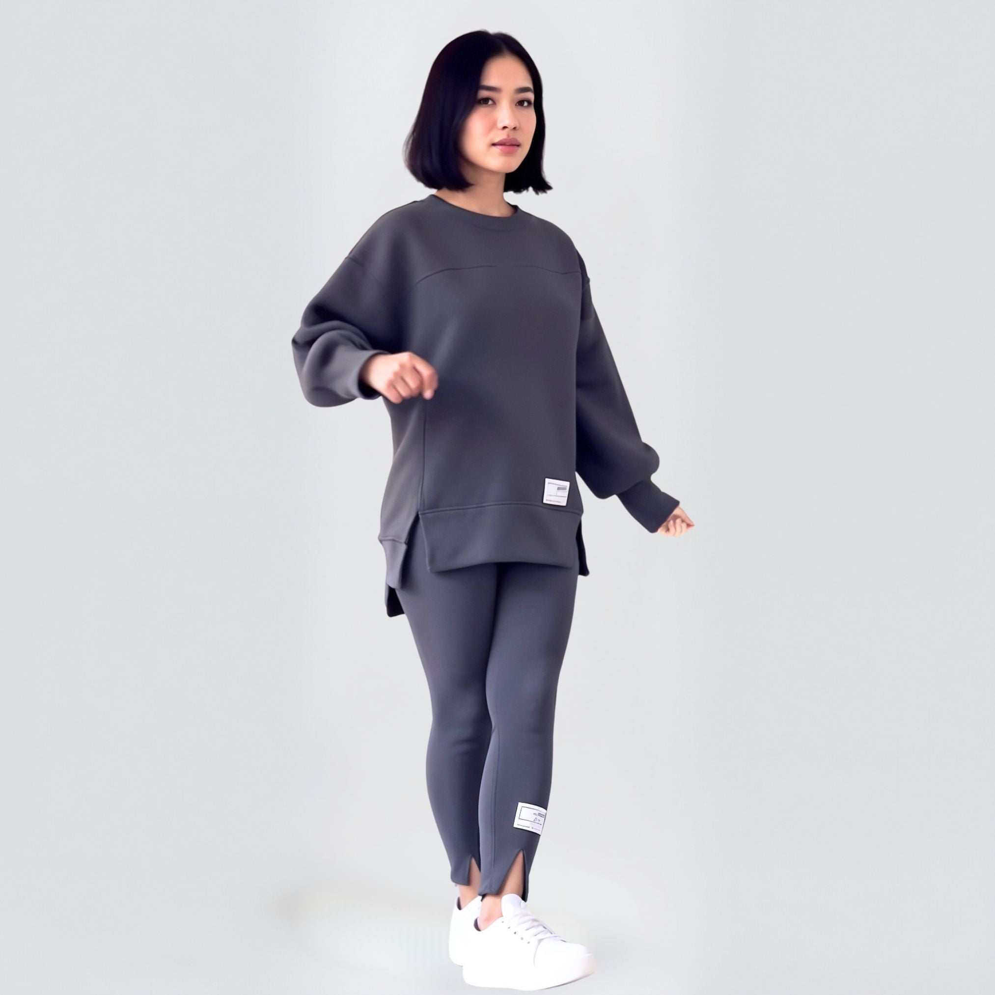 Oversized Sweatshirt and Leggings Set