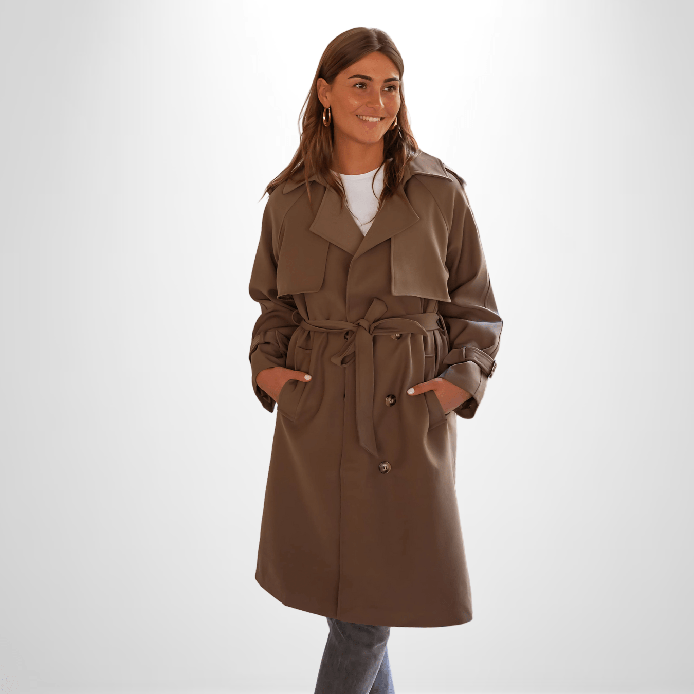 Belted Trench Coat
