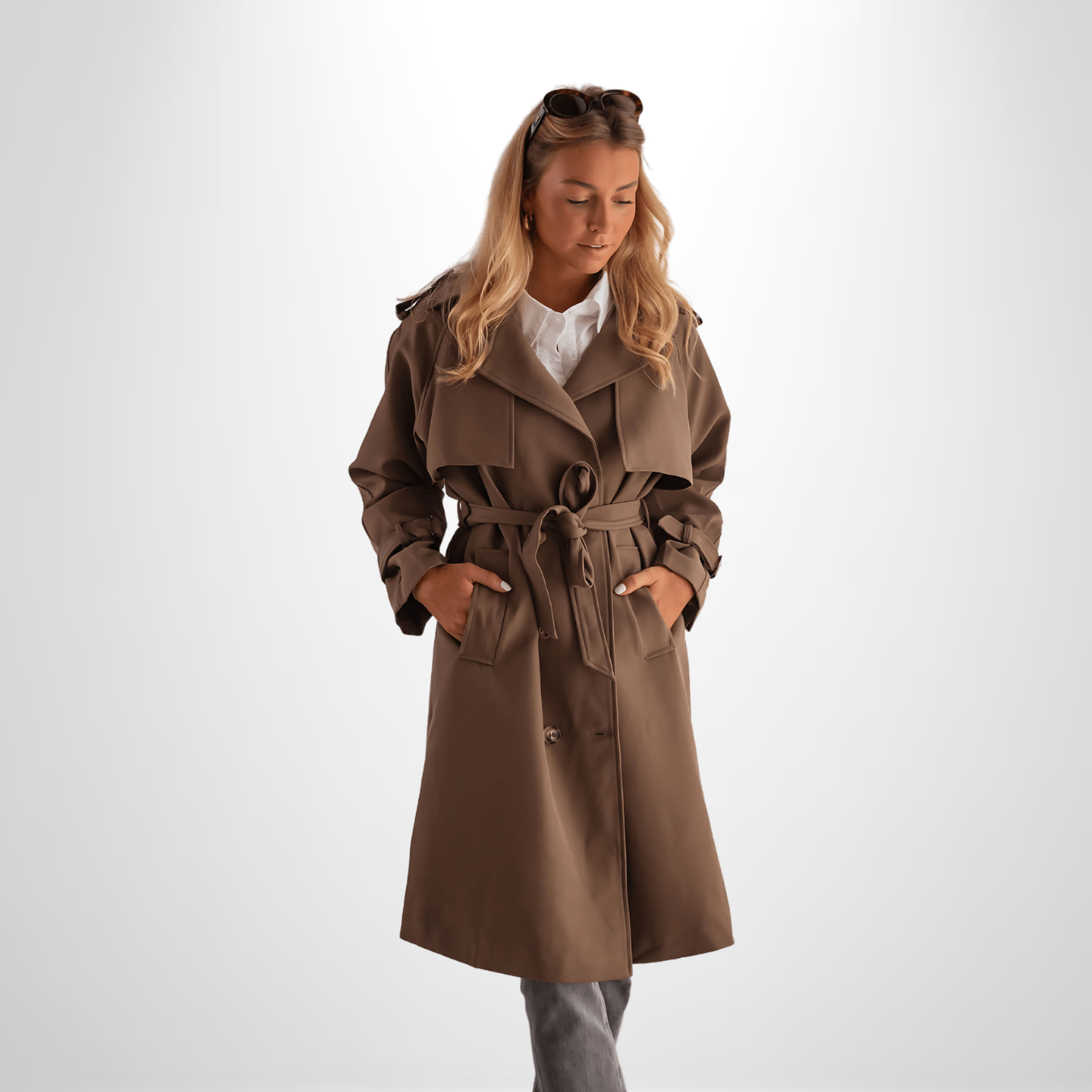 Belted Trench Coat