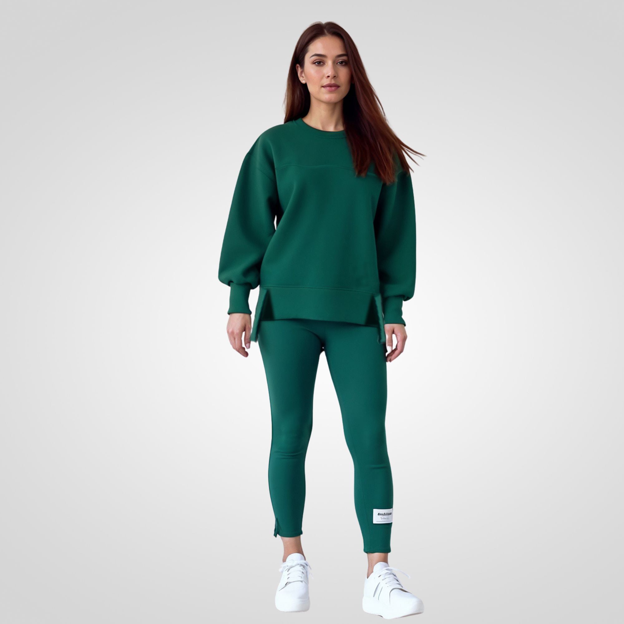 Oversized Sweatshirt and Leggings Set