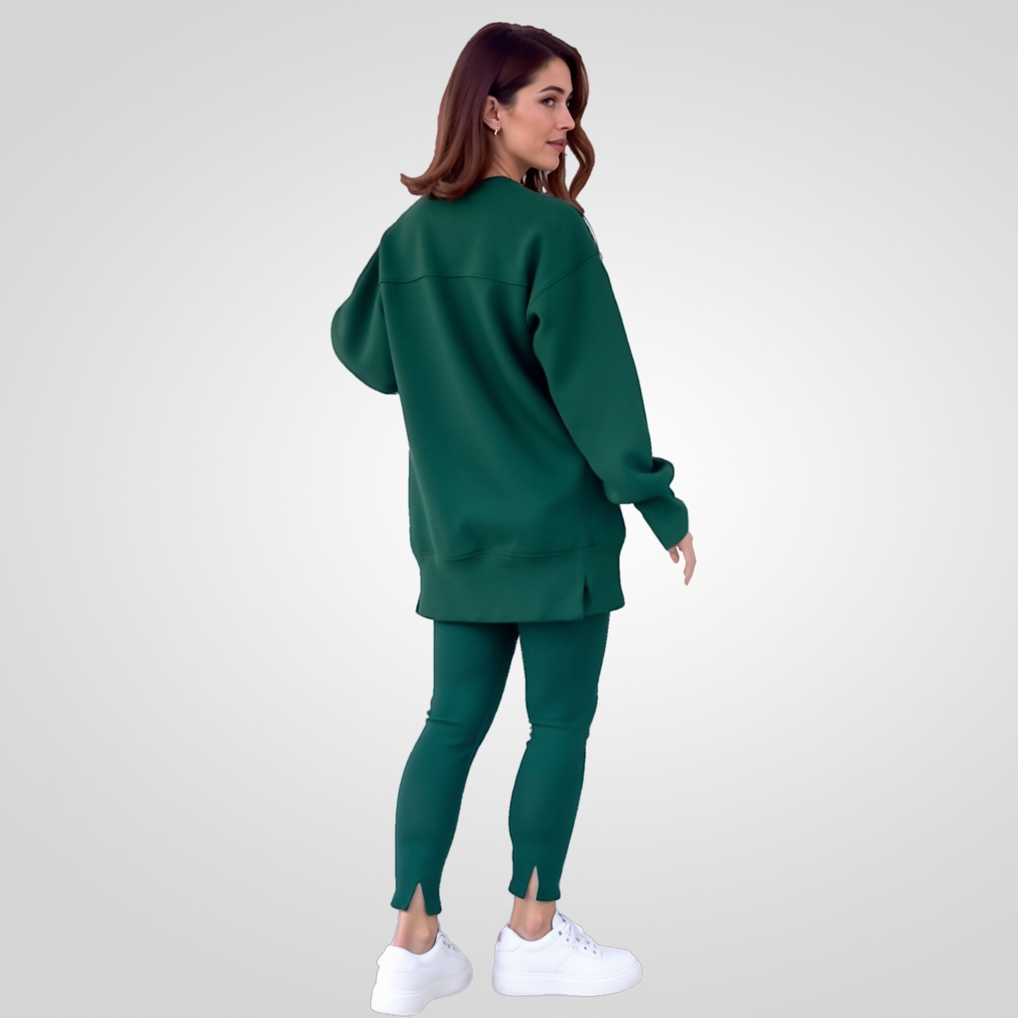 Oversized Sweatshirt and Leggings Set