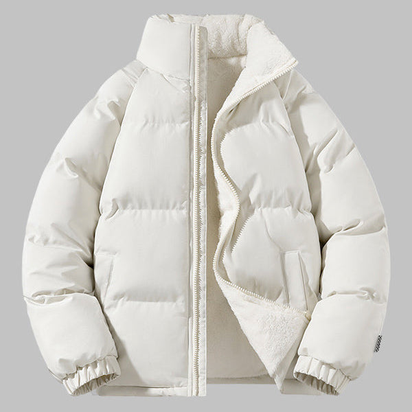 Shearling-Lined Puffer Jacket