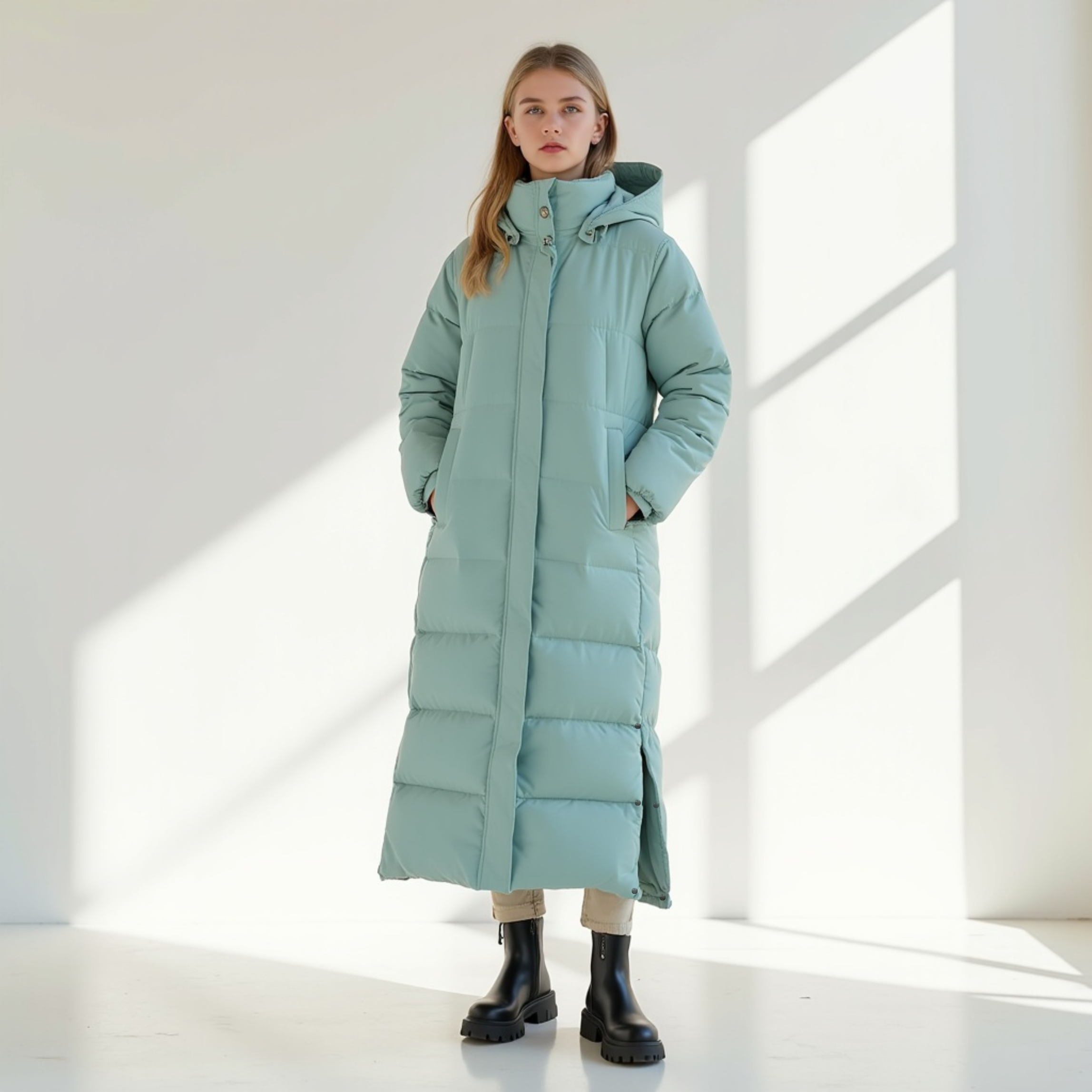 Long Puffer Coat