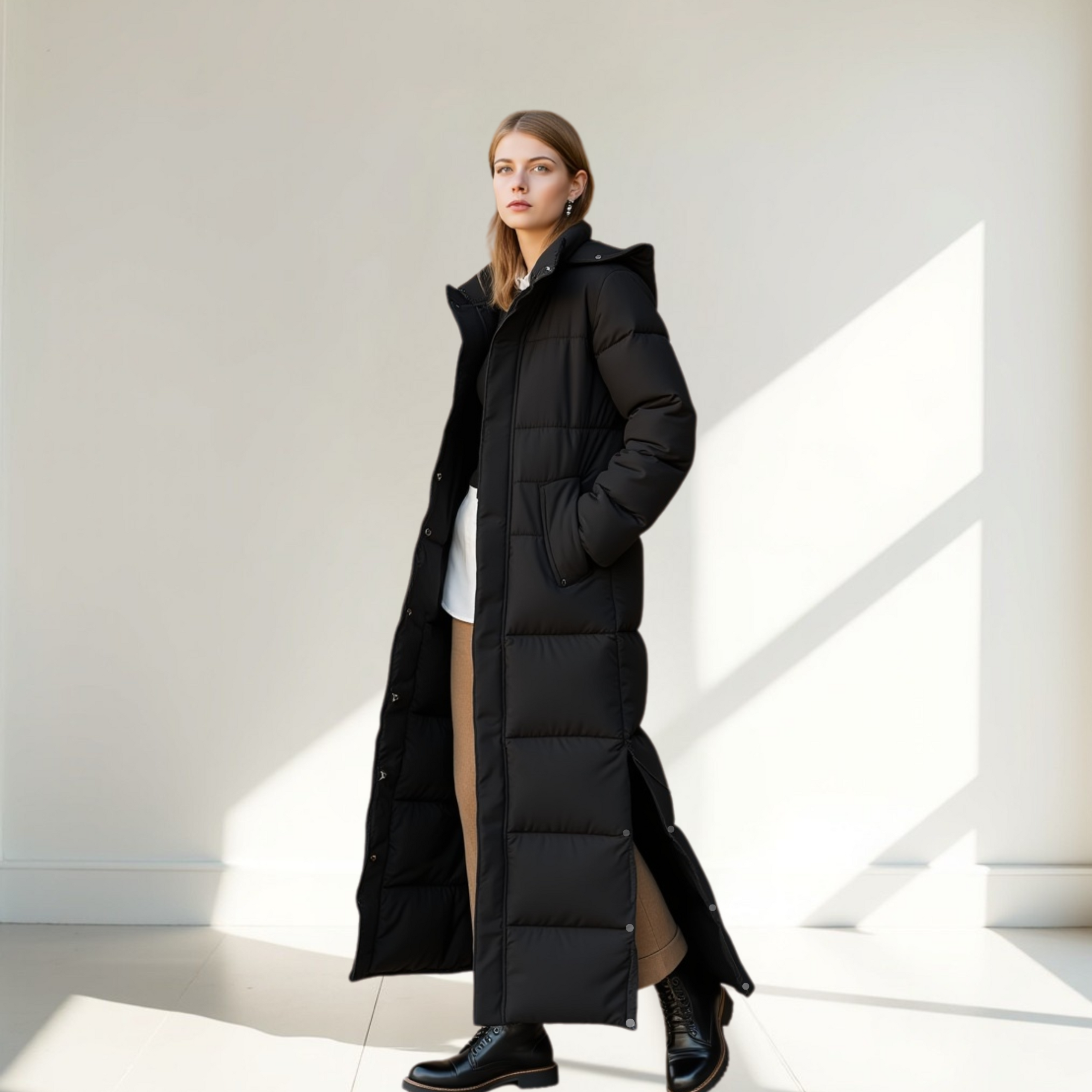 Long Puffer Coat