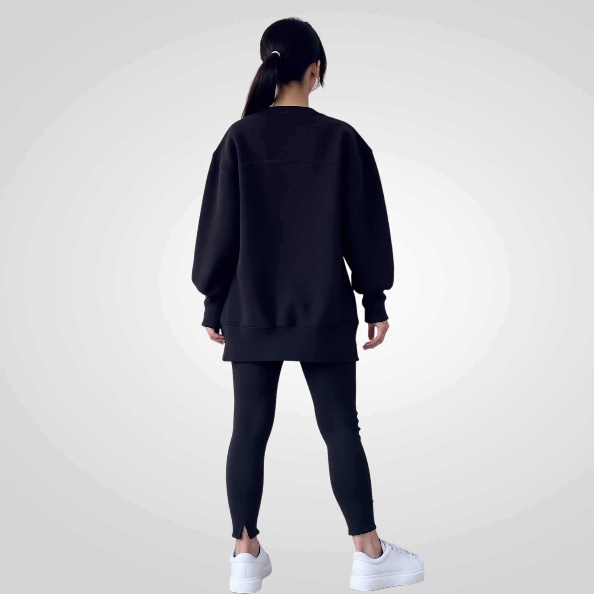 Oversized Sweatshirt and Leggings Set