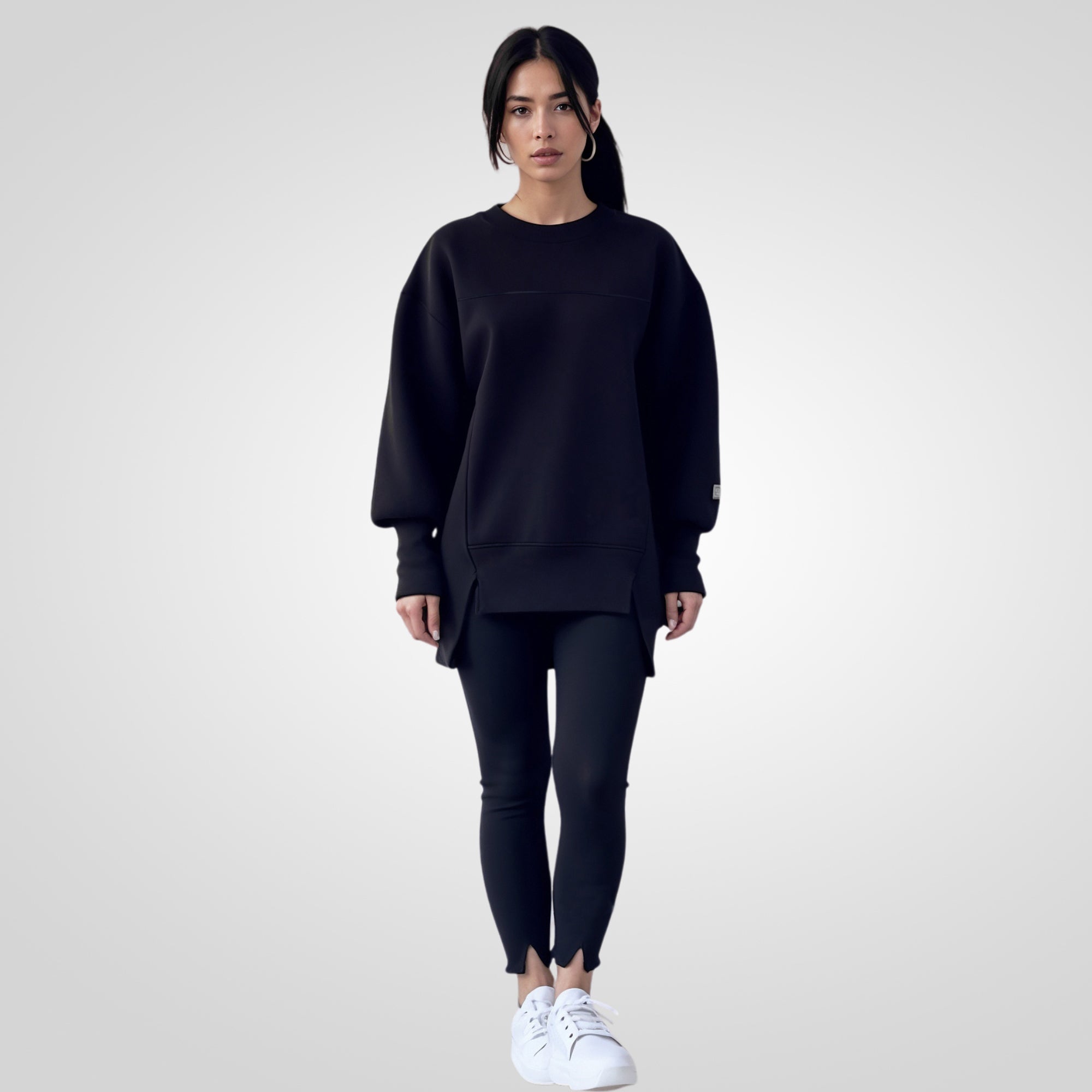 Oversized Sweatshirt and Leggings Set