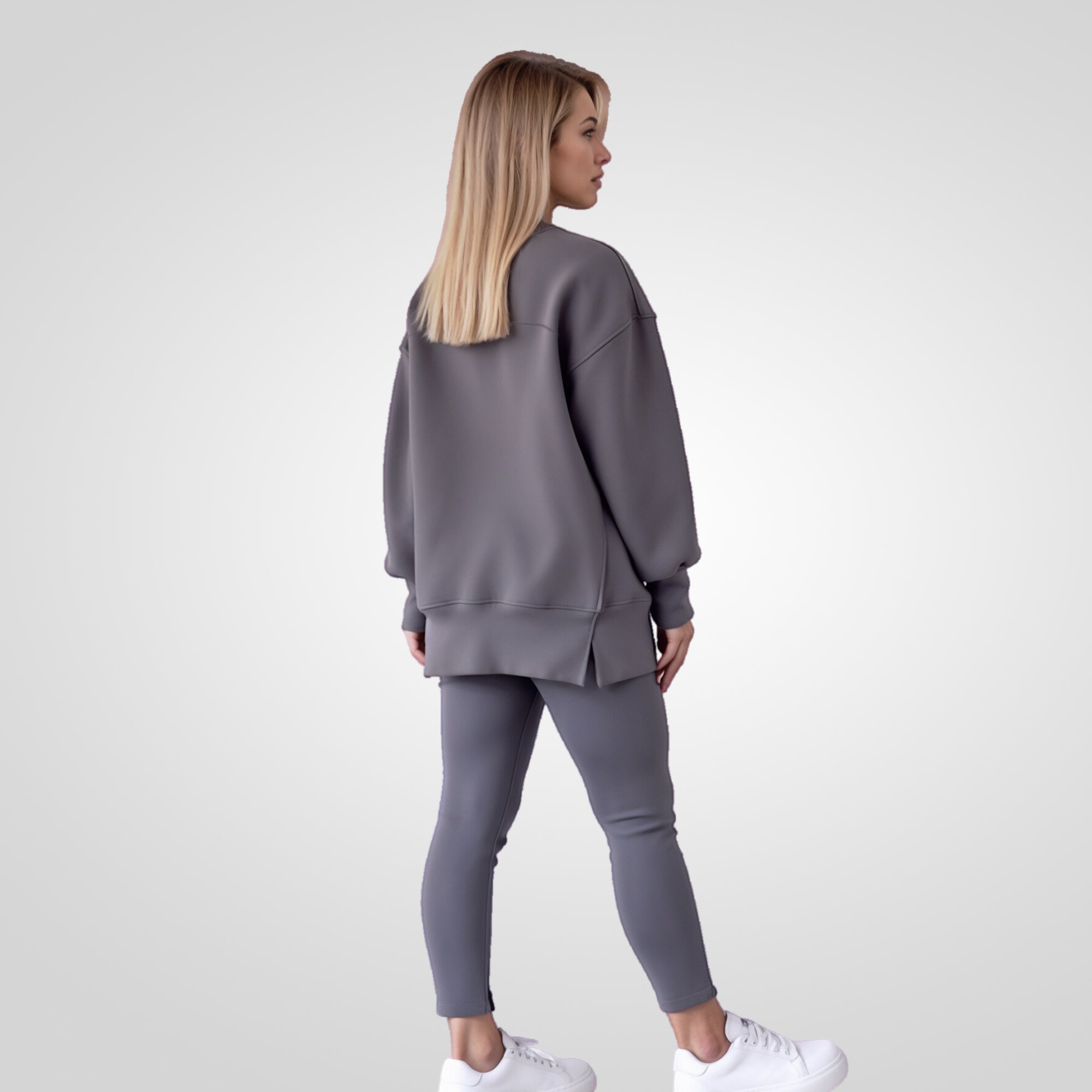 Oversized Sweatshirt and Leggings Set