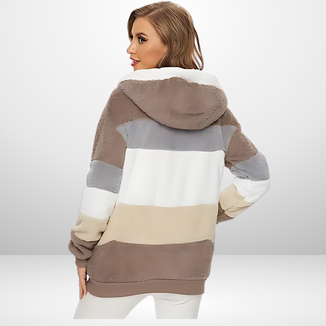 Faux Fur Hooded Jacket