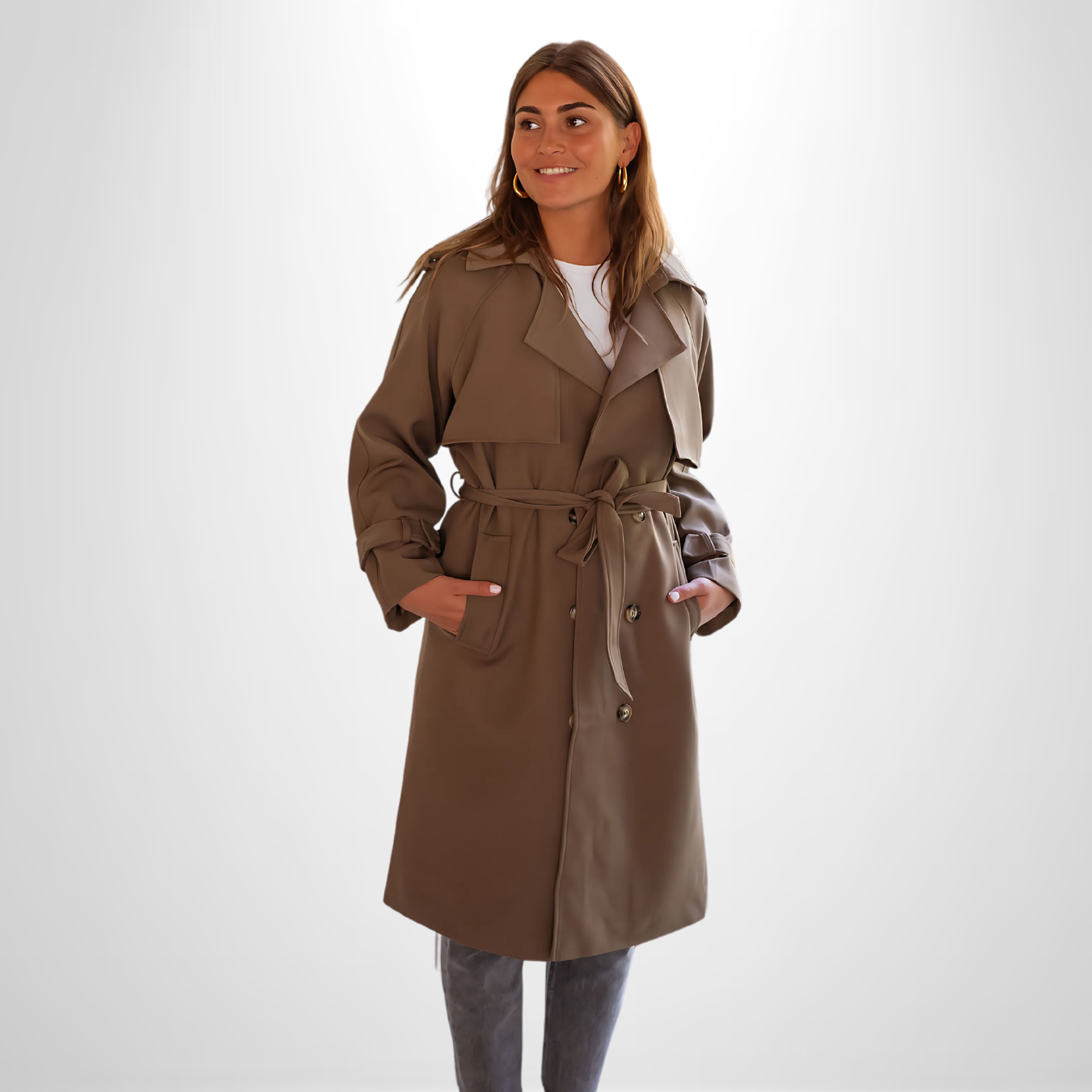 Belted Trench Coat