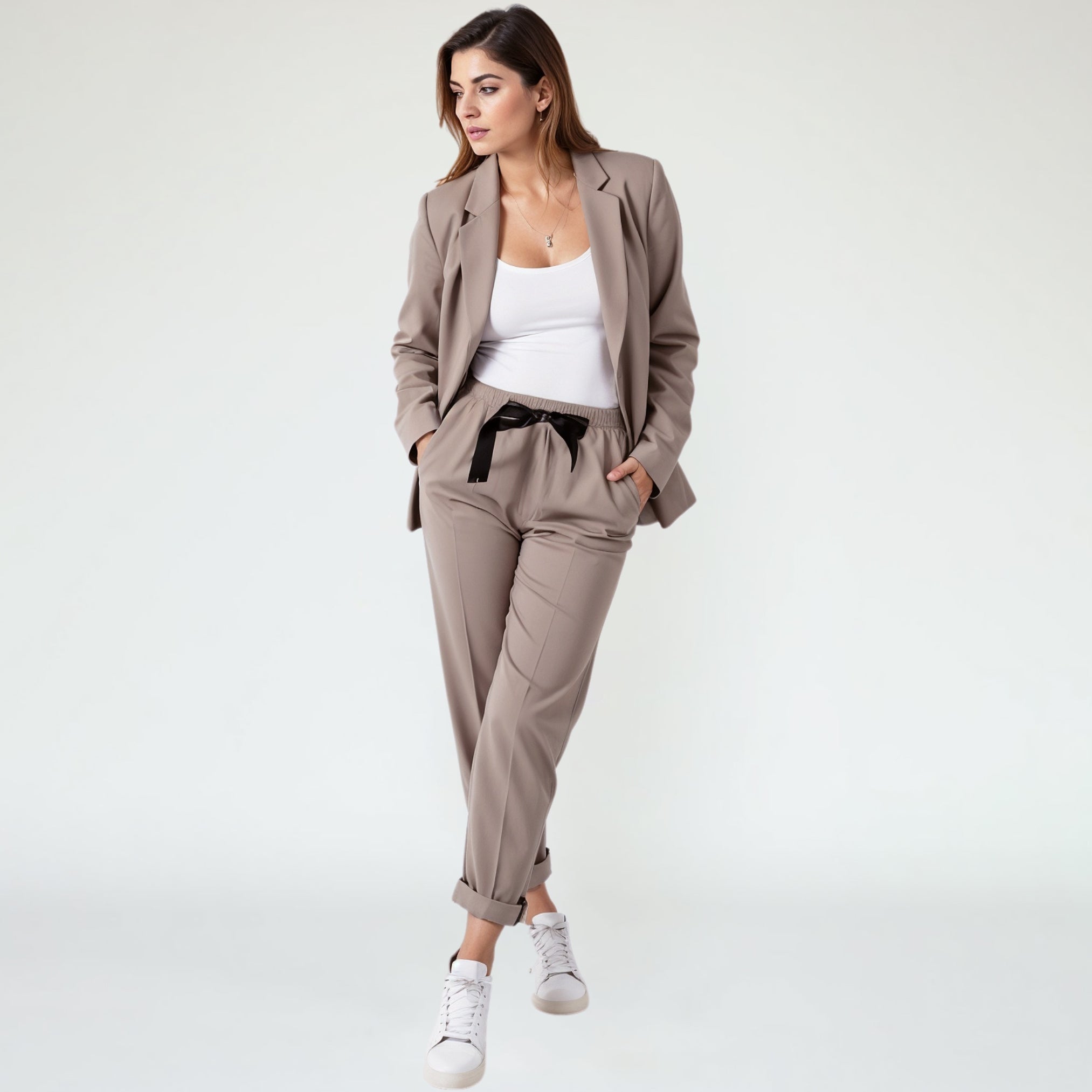 Blazer and Jogger Pants Set