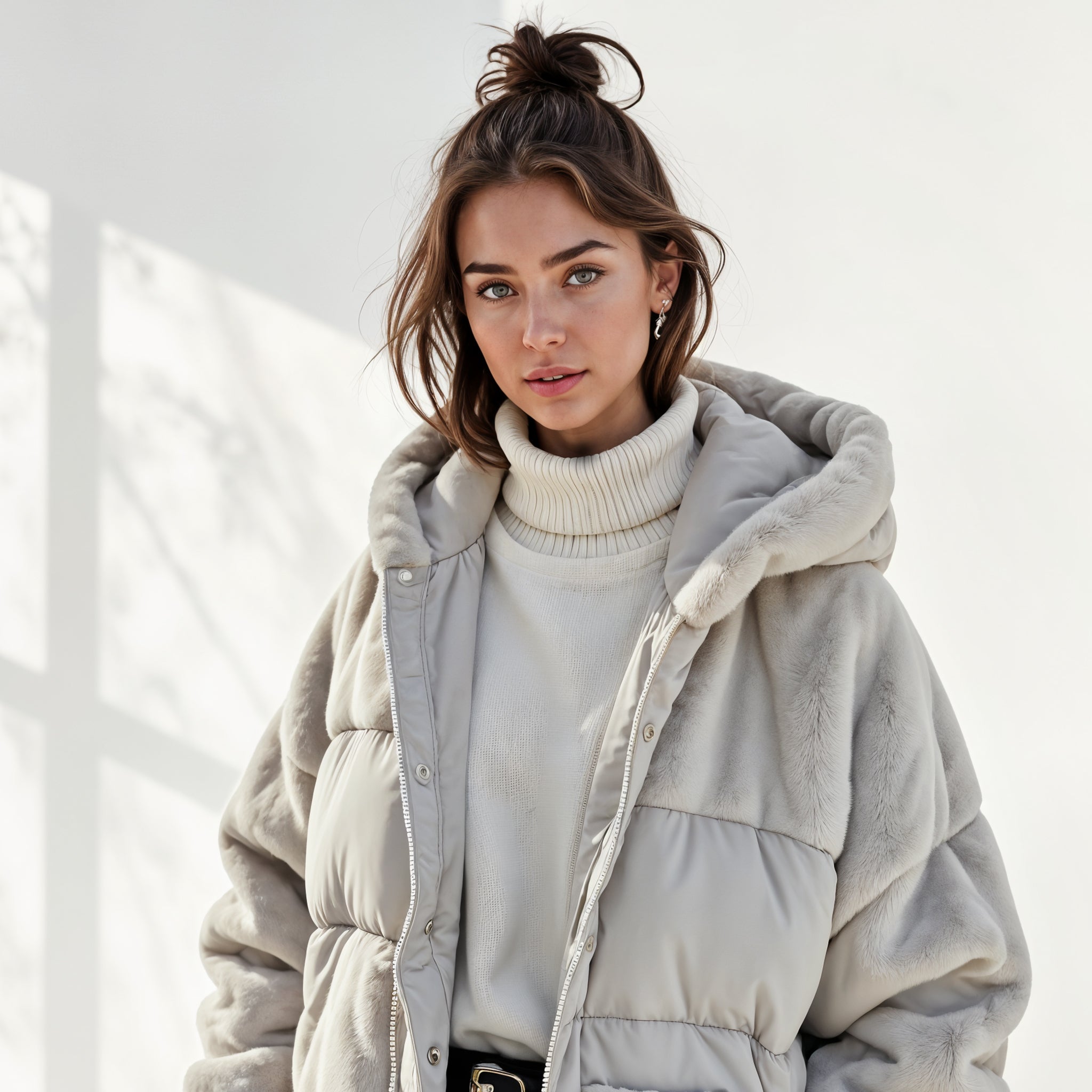 Oversized Faux-Fur Winter Jacket